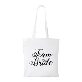 Team Bride - Bevásárló táska fehér v4