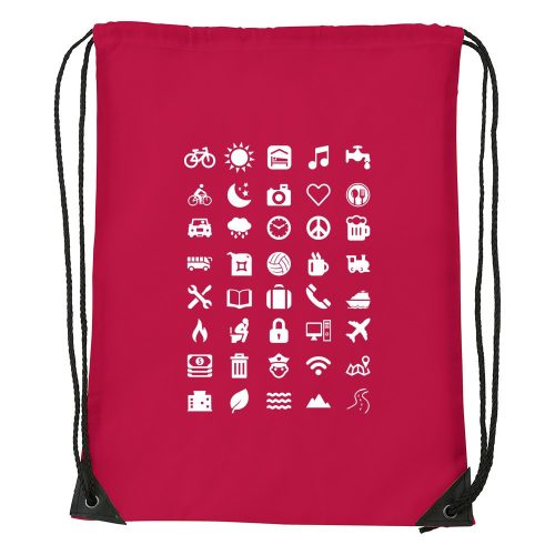 Traveller - Sport táska piros