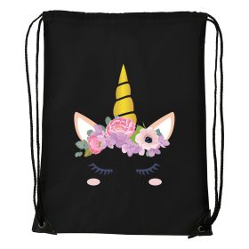 Unikornis - Sport táska fekete