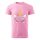 Póló Unikornis  mintával - Rózsaszín L méretben
