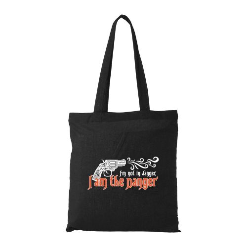 I'm not in danger - Bevásárló táska fekete