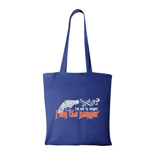 I'm not in danger - Bevásárló táska kék