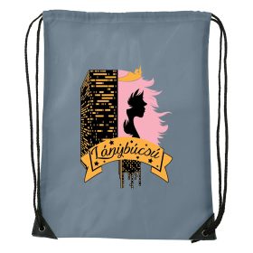 Lánybúcsú - Sport táska szürke v1