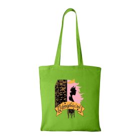 Lánybúcsú - Bevásárló táska zöld v1