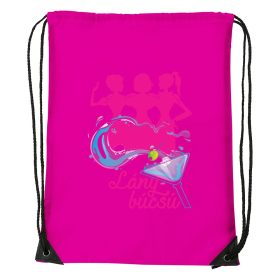 Lánybúcsú - Sport táska magenta v2