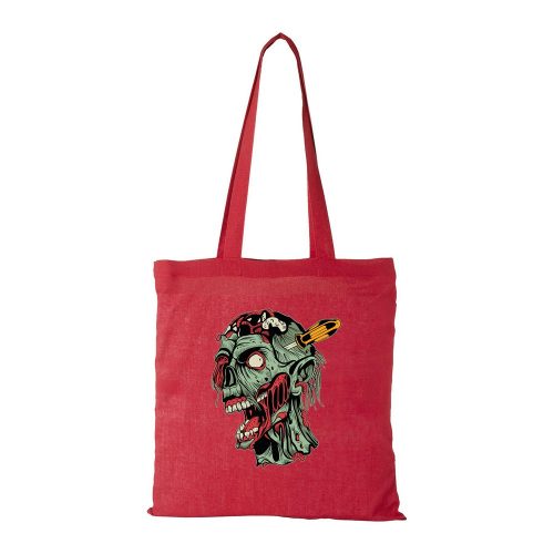 Zombi - Bevásárló táska piros