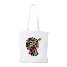 Zombi - Bevásárló táska fehér