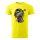 Póló Zombi  mintával - Sárga XXL méretben