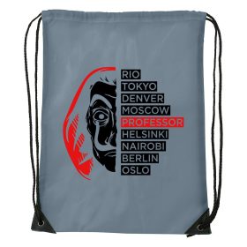 Nagy pénzrablás - Sport táska szürke