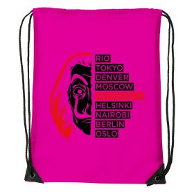 Nagy pénzrablás - Sport táska magenta