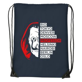 Nagy pénzrablás - Sport táska navy kék