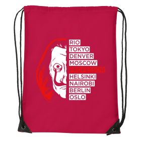 Nagy pénzrablás - Sport táska piros