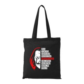 Nagy pénzrablás - Bevásárló táska fekete