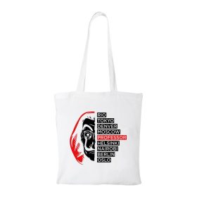 Nagy pénzrablás - Bevásárló táska fehér