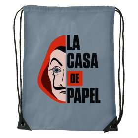 La casa de papel - Sport táska szürke