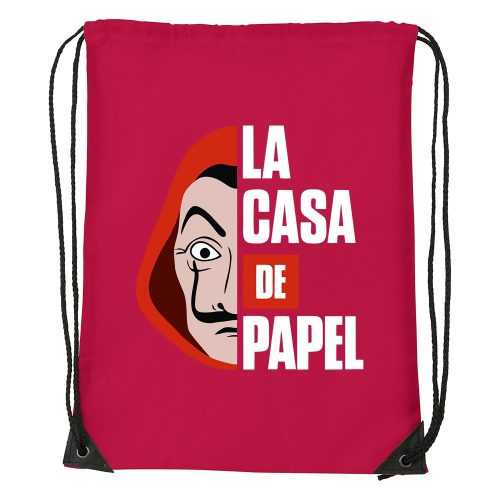 La casa de papel - Sport táska piros