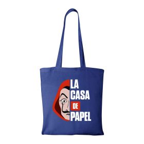 La casa de papel - Bevásárló táska kék