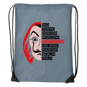 Nagy pénzrablásV2 - Sport táska szürke