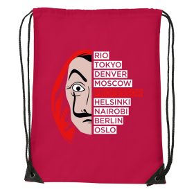 Nagy pénzrablásV2 - Sport táska piros