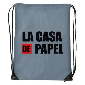 La casa de papelV2 - Sport táska szürke