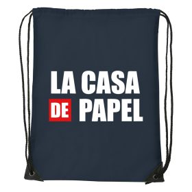 La casa de papelV2 - Sport táska navy kék