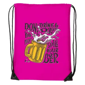 Dont drink and drive - Sport táska magenta