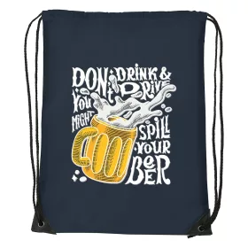 Dont drink and drive - Sport táska navy kék