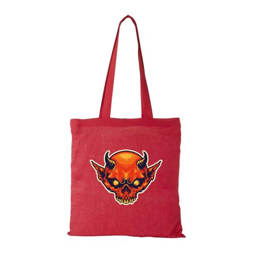 Devil - Bevásárló táska piros