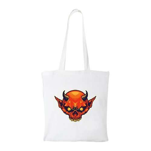 Devil - Bevásárló táska fehér