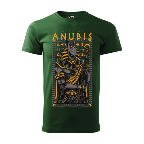 Póló Anubis  mintával - Zöld L méretben