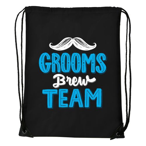 Grooms brew team - Sport táska fekete