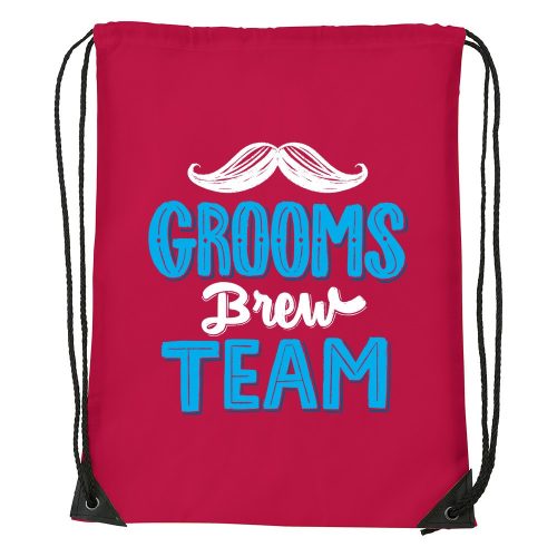 Grooms brew team - Sport táska piros