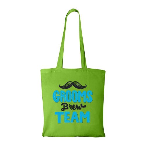 Grooms brew team - Bevásárló táska zöld