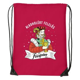 Alkoholért felelős főispán - Sport táska piros