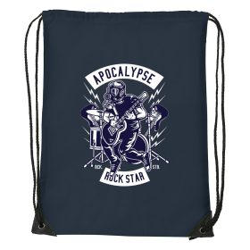 Apocalypse Rock Star - Sport táska navy kék