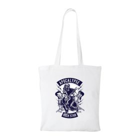 Apocalypse Rock Star - Bevásárló táska fehér