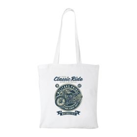 Classic Ride - Bevásárló táska fehér