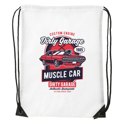 Dirty Garage - Sport táska fehér