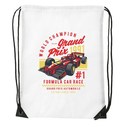Formula Car Race - Sport táska fehér