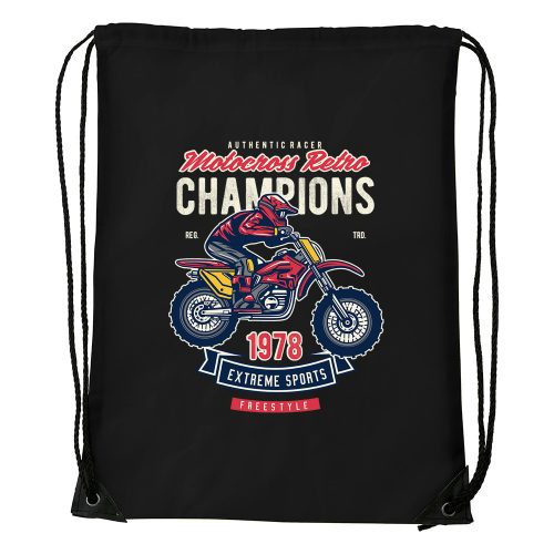 Motocross - Sport táska fekete