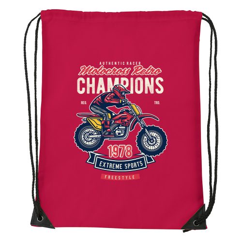 Motocross - Sport táska piros