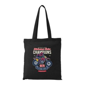 Motocross - Bevásárló táska fekete