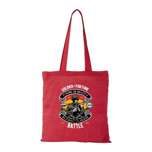 Soldier - Bevásárló táska piros