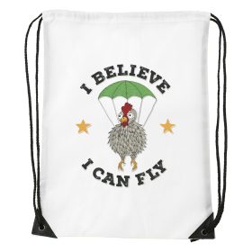I believe i can fly - Sport táska fehér