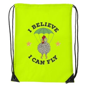 I believe i can fly - Sport táska sárga