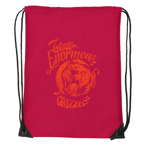 Grizzly - Sport táska piros