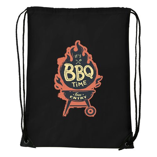 BBQ time - Sport táska fekete