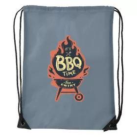 BBQ time - Sport táska szürke v2