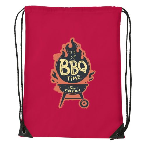 BBQ time - Sport táska piros
