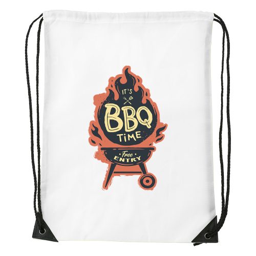BBQ time - Sport táska fehér